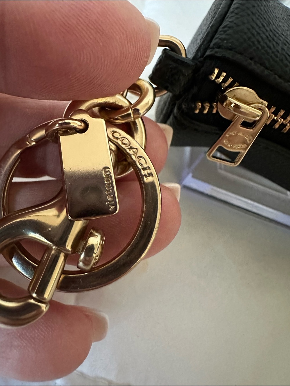 Coach Leather Keychain Pouch - Picture 5 of 10